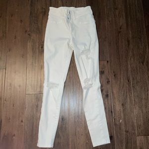 White destructed American eagle